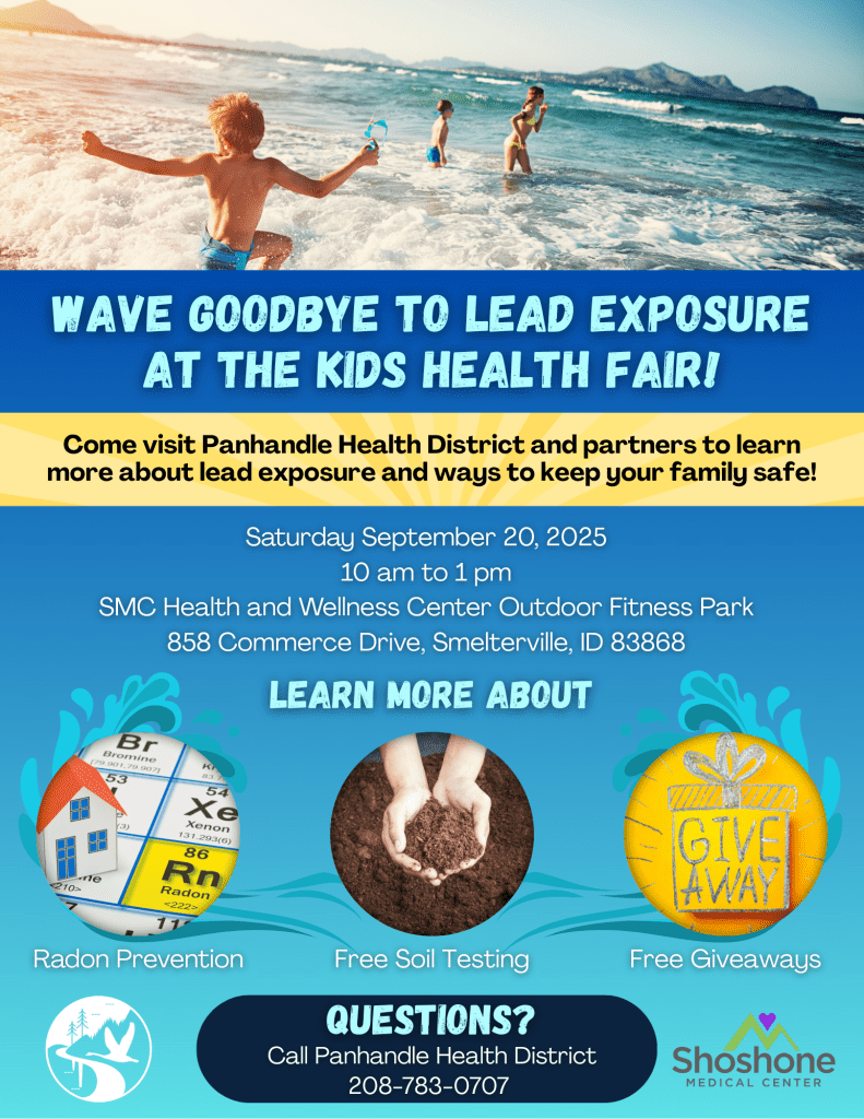 Flyer for Kids Health Fair