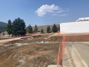 A stormwater mitigation project was recently completed on the Kellogg School District's middle school and administrative annex campus.
