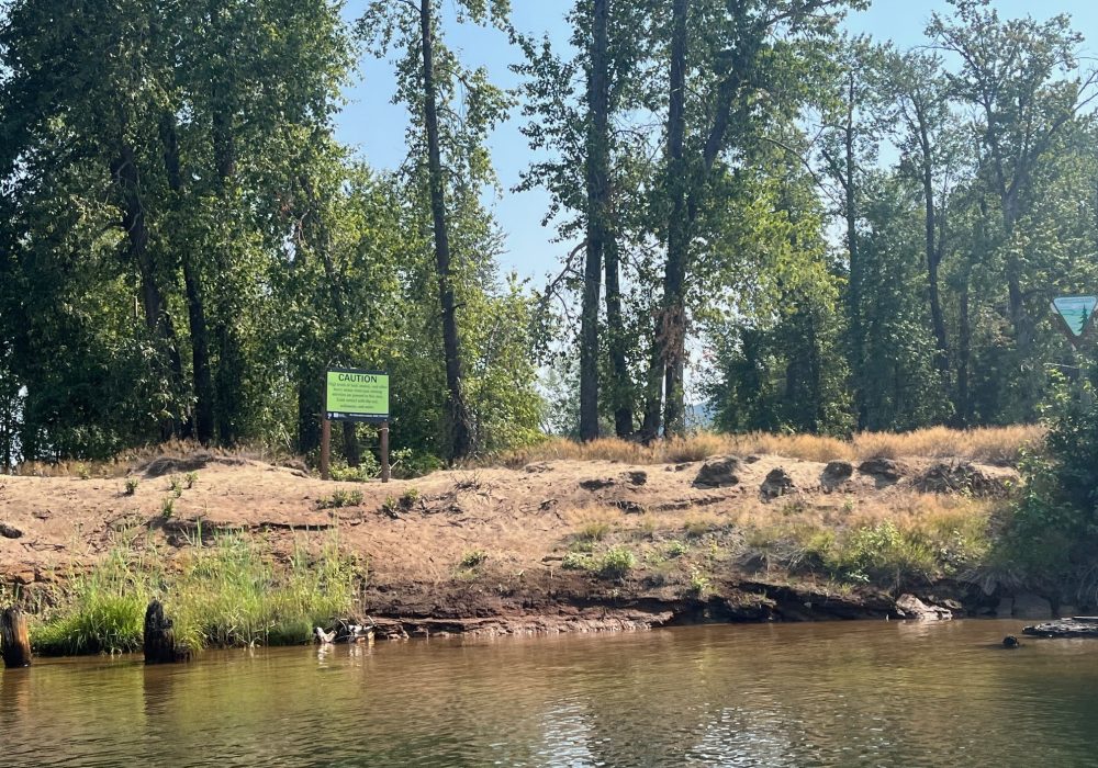 Warning Signs Caution Sign Warns of Recreational Lead Exposure